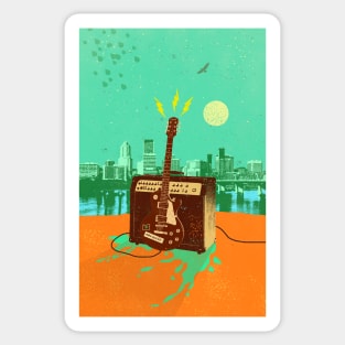 CITY GUITAR Sticker